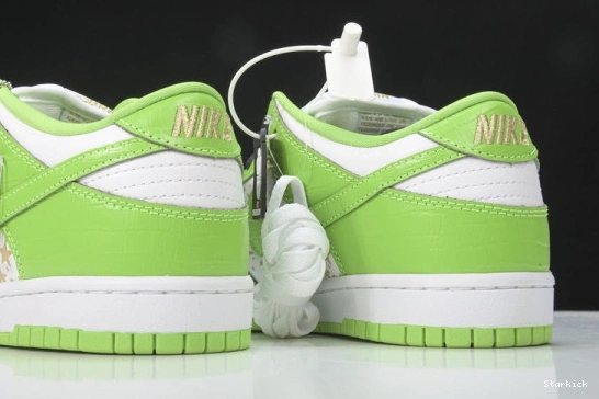 Nike Stars Low Mean Supreme DH3228-101 SB Green Dunk 0714